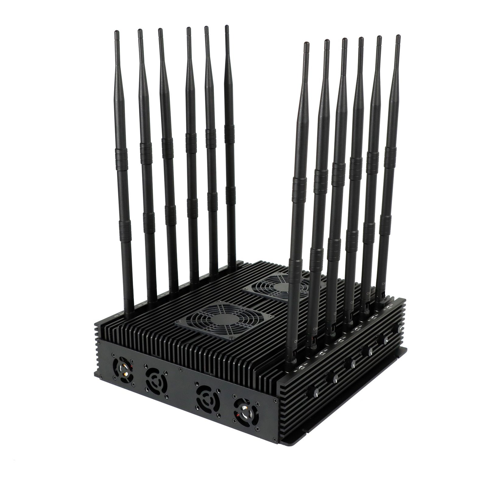 desktop 2g 3g 4g 5g wifi handy-störsender shj12dt05 mit 12 antennen